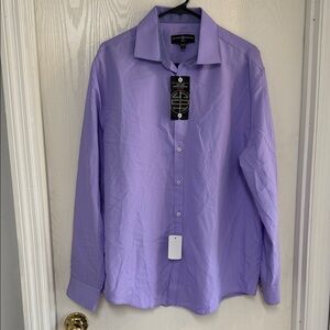 Society Of Threads Lavender Dress Shirt